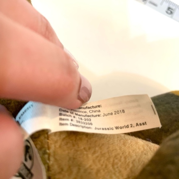 Jurassic World Park Fallen Kingdom Dinosaur Plush T-Rex - Picture 6 of 7